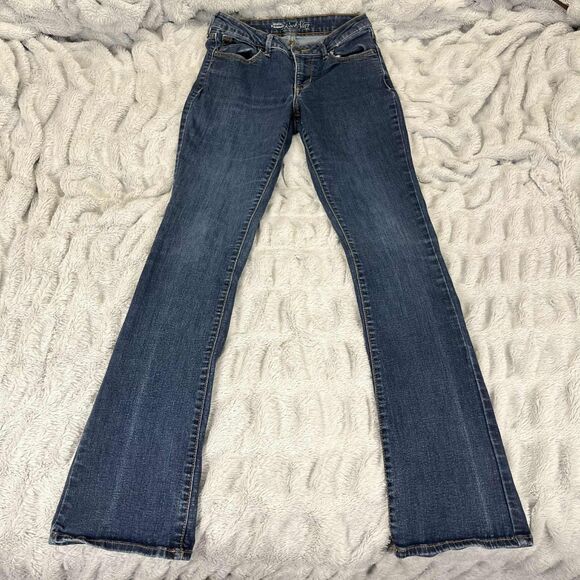 Old Navy Denim - Old Navy Jeans Women’s 8 Bootcut Rockstar Blue Denim Stretch Mid Rise Date Night